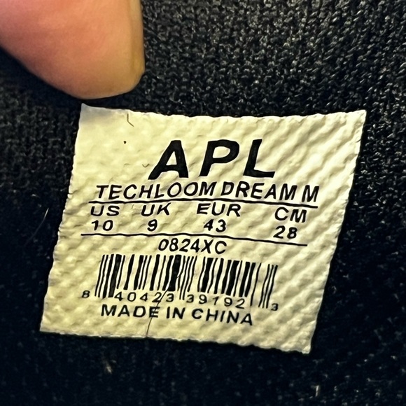 LIKE NEW!!! APL Techloom Dream Black and White Men\'s Shoes main image 8
